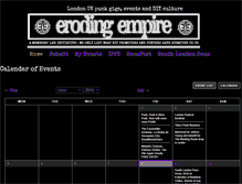 Tablet Screenshot of eroding.org.uk